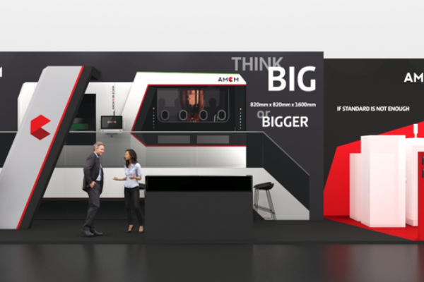 AMCM Booth Rendering for Formnext 2024