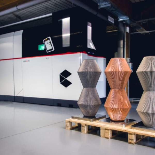 AMCM M 4K with 1-Meter Inconel, Copper, and Aluminum Parts