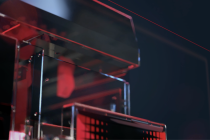 Glass-Like Visualization of an AMCM 3D Printer Section